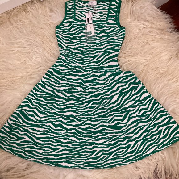 MILLY Printed Mini Dress - Picture 5 of 16